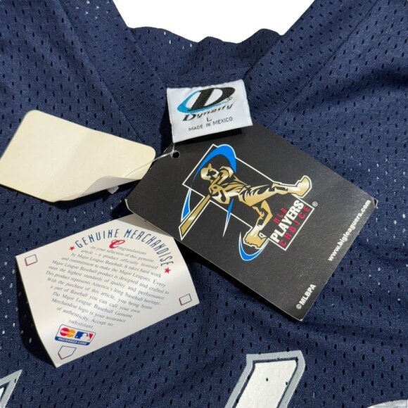 Vintage Yankees Derek Jeter #2 Authentic Dynasty Baseball Jersey 2002 Large NWT - Picture 5 of 10